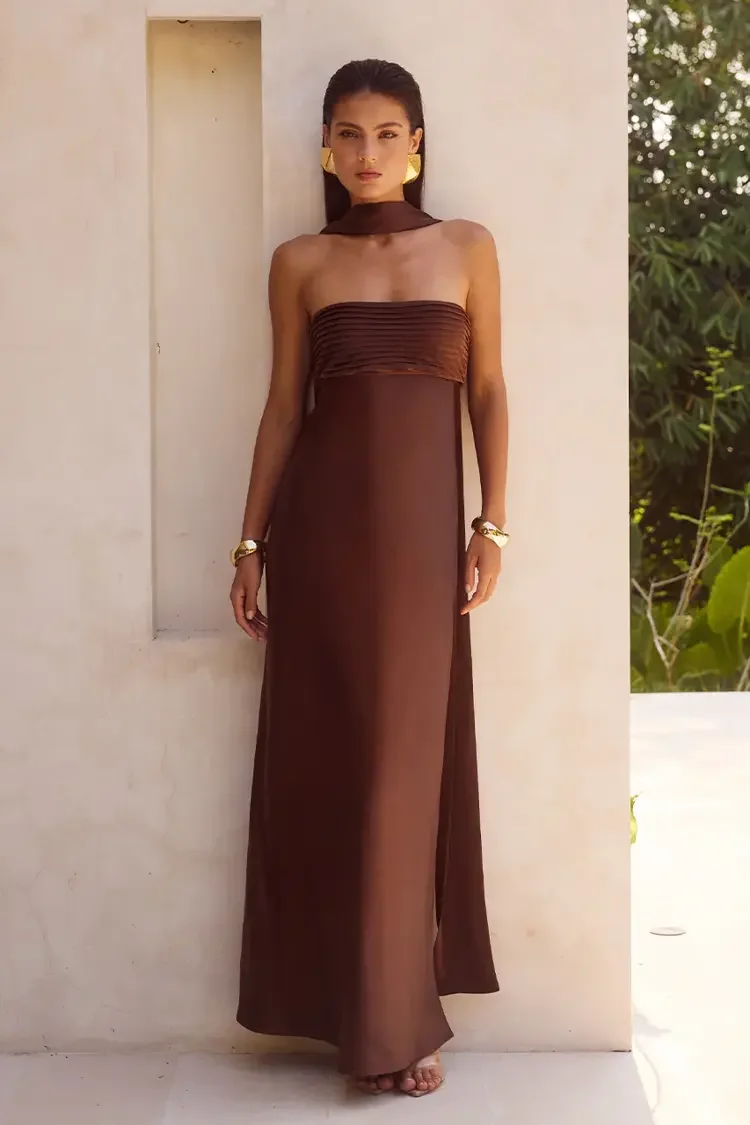 ELSA-STRAPLESS-SCARF-MAXI-DRESS-CHOCOLATE-RUNAWAY.webp