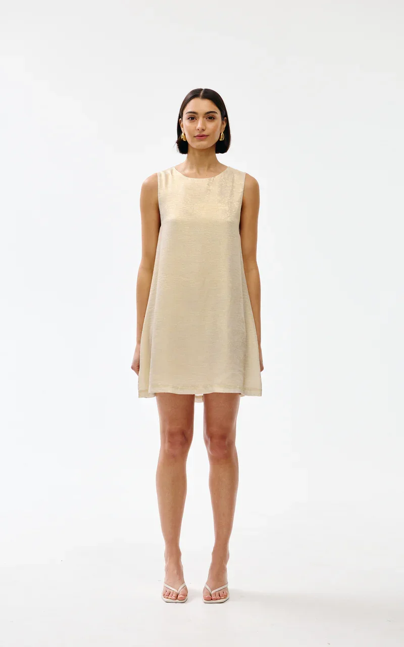 Luca Dress - Gold Lustre.webp