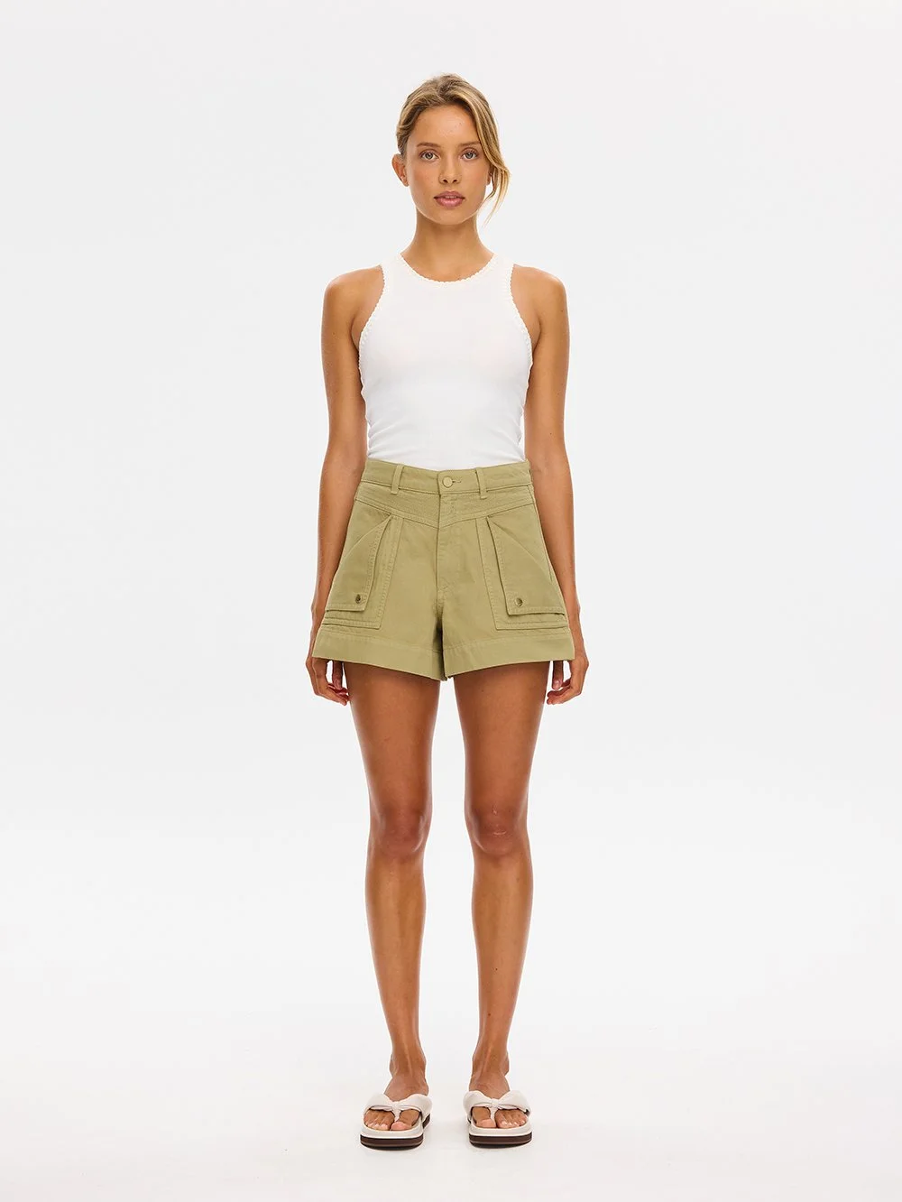 M212OLI_Celene-Denim-Shorts_Olive_1.jpg
