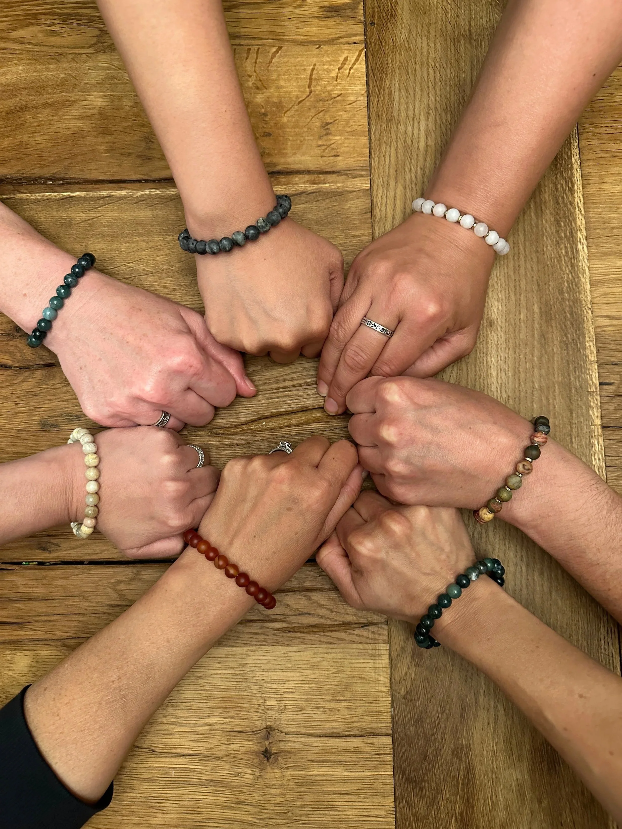 Women physicians feeling deeply connected and inspired by new friendships and a transformative small group retreat experience.