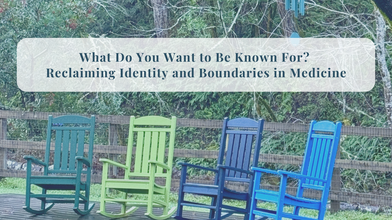 300. What Do You Want to Be Known For? 