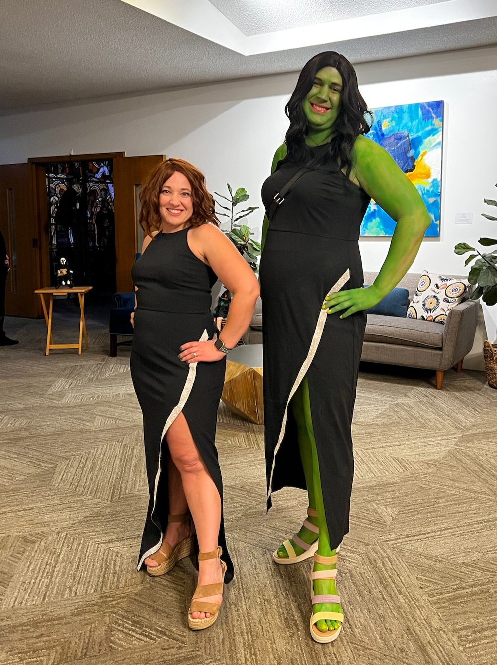 She-Hulk and Jennifer Walters (Halloween)