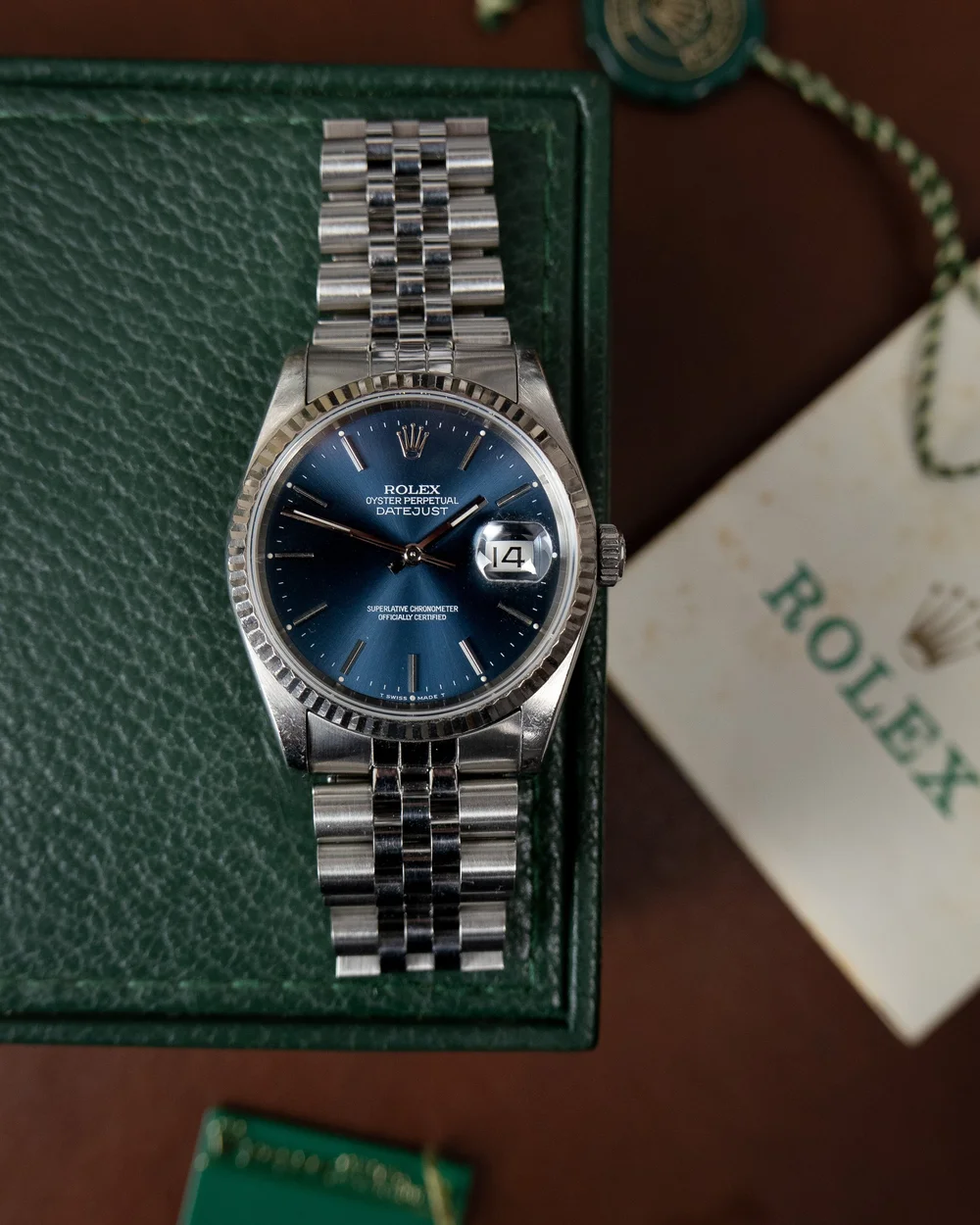 datejust 16234 blue