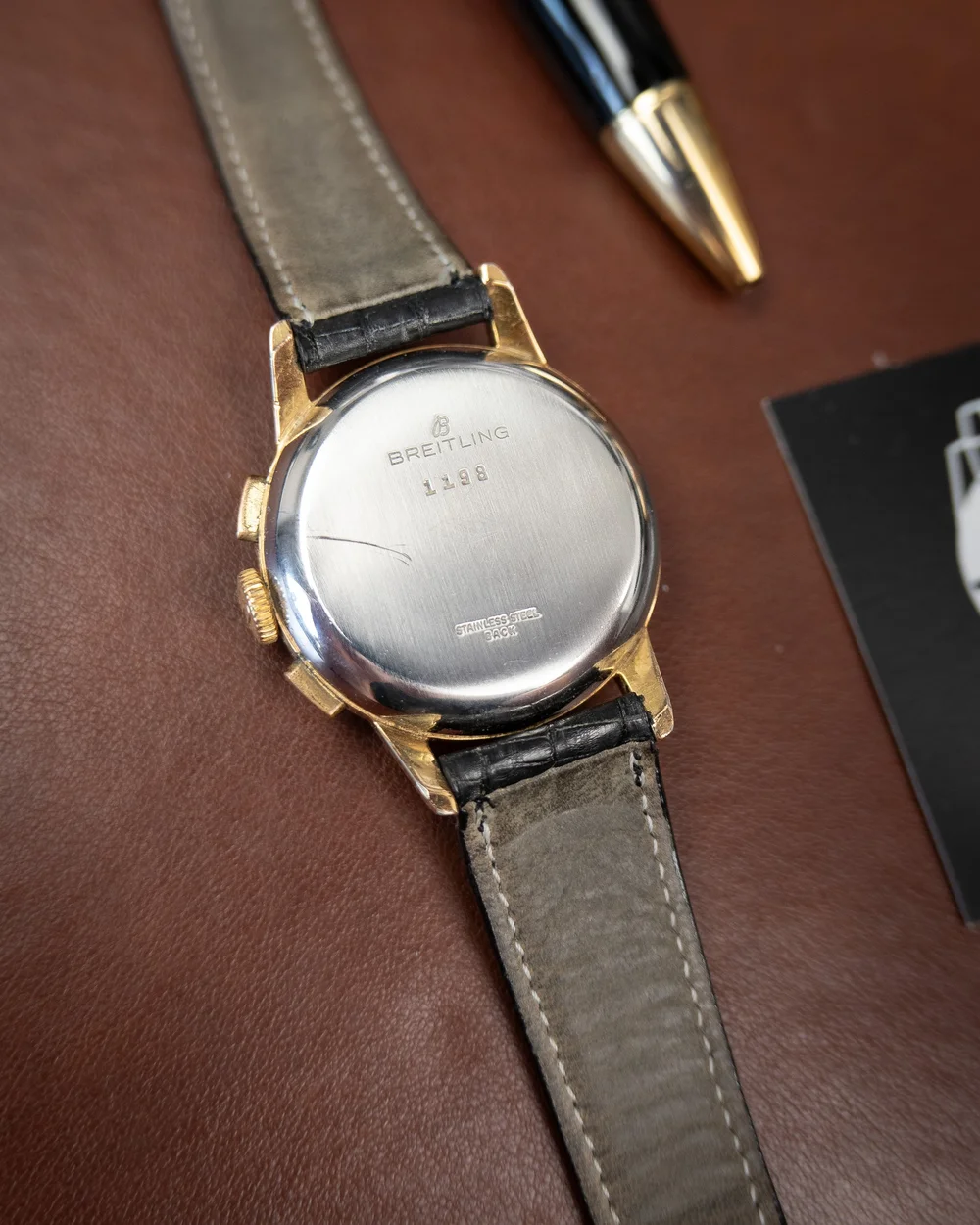 Breitling 1198 Gold Breitling Entry Level Watch