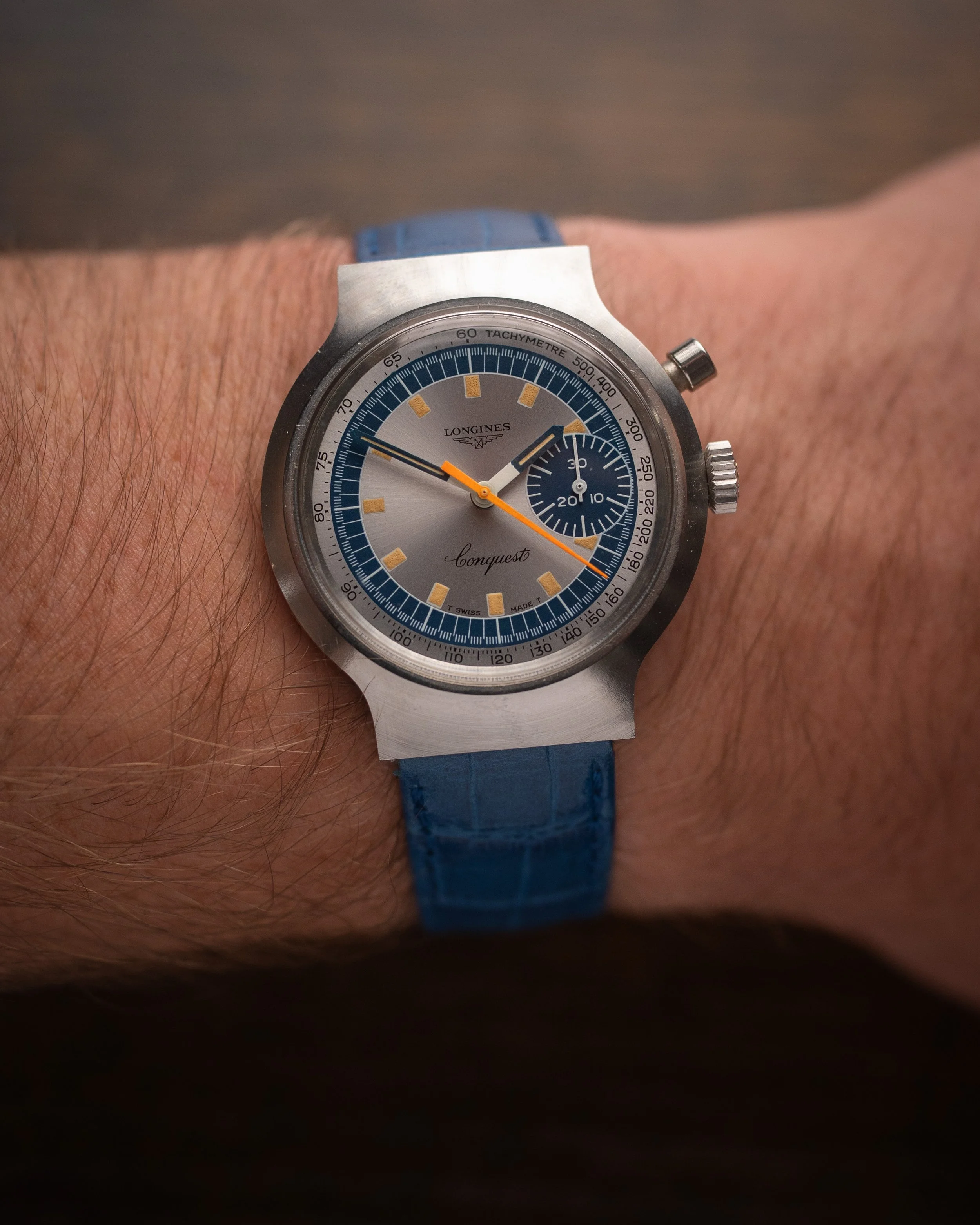 Longines Conquest Monopusher Ref. 8614-1