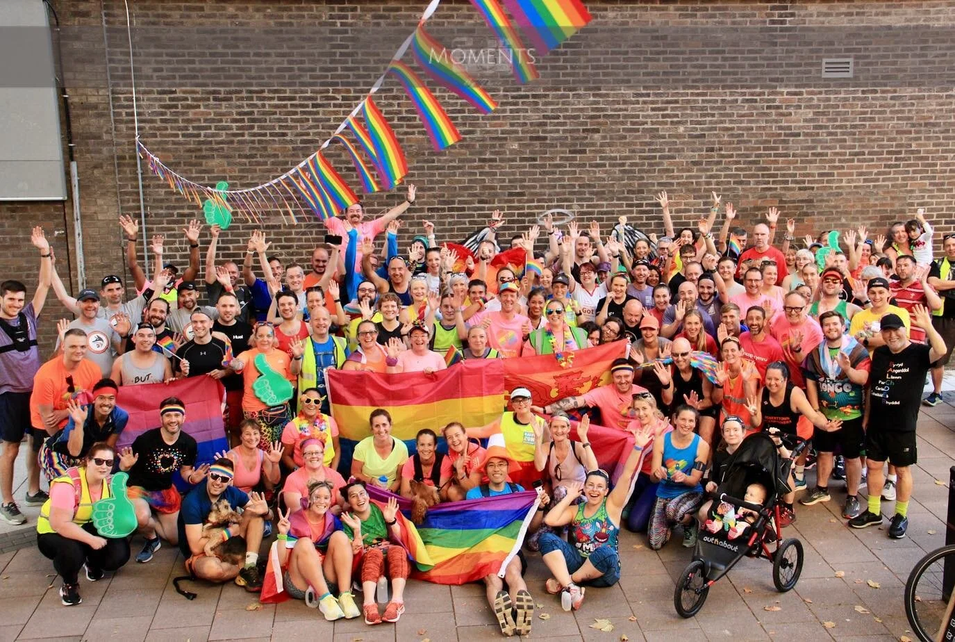 An awesome evening at the #priderun organised by @motialbany on Friday. 

It was a fabulous start to the bank holiday weekend 🌈
