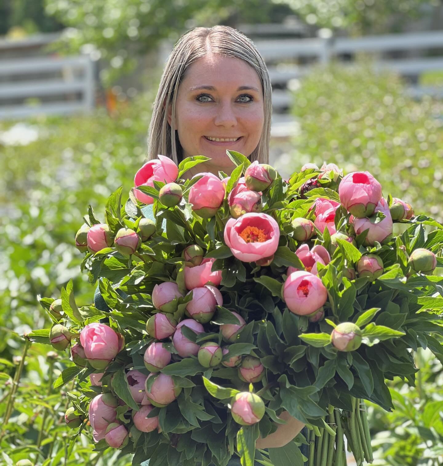 The long awaited peonies are finally here! Everyday we are harvesting more and more and now have some available in The Flower Shed in bouquets and by the stem for you to select your favorite!
So excited to see all of our new varieties bloom! Hope you