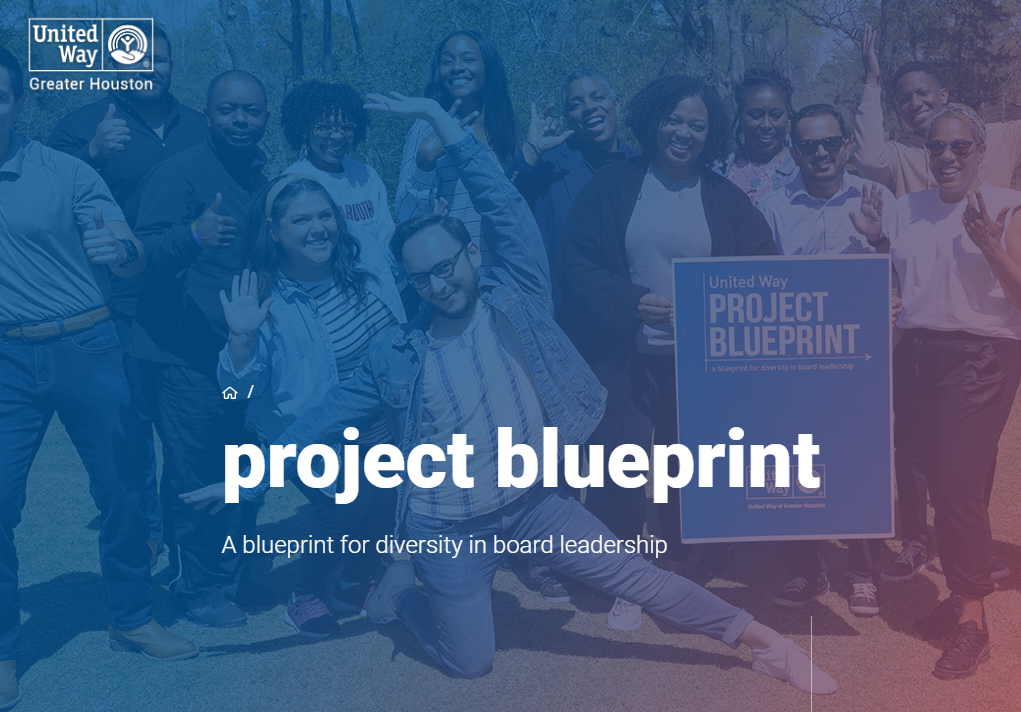 Do you know about Project Blueprint, a United Way of Houston Program?