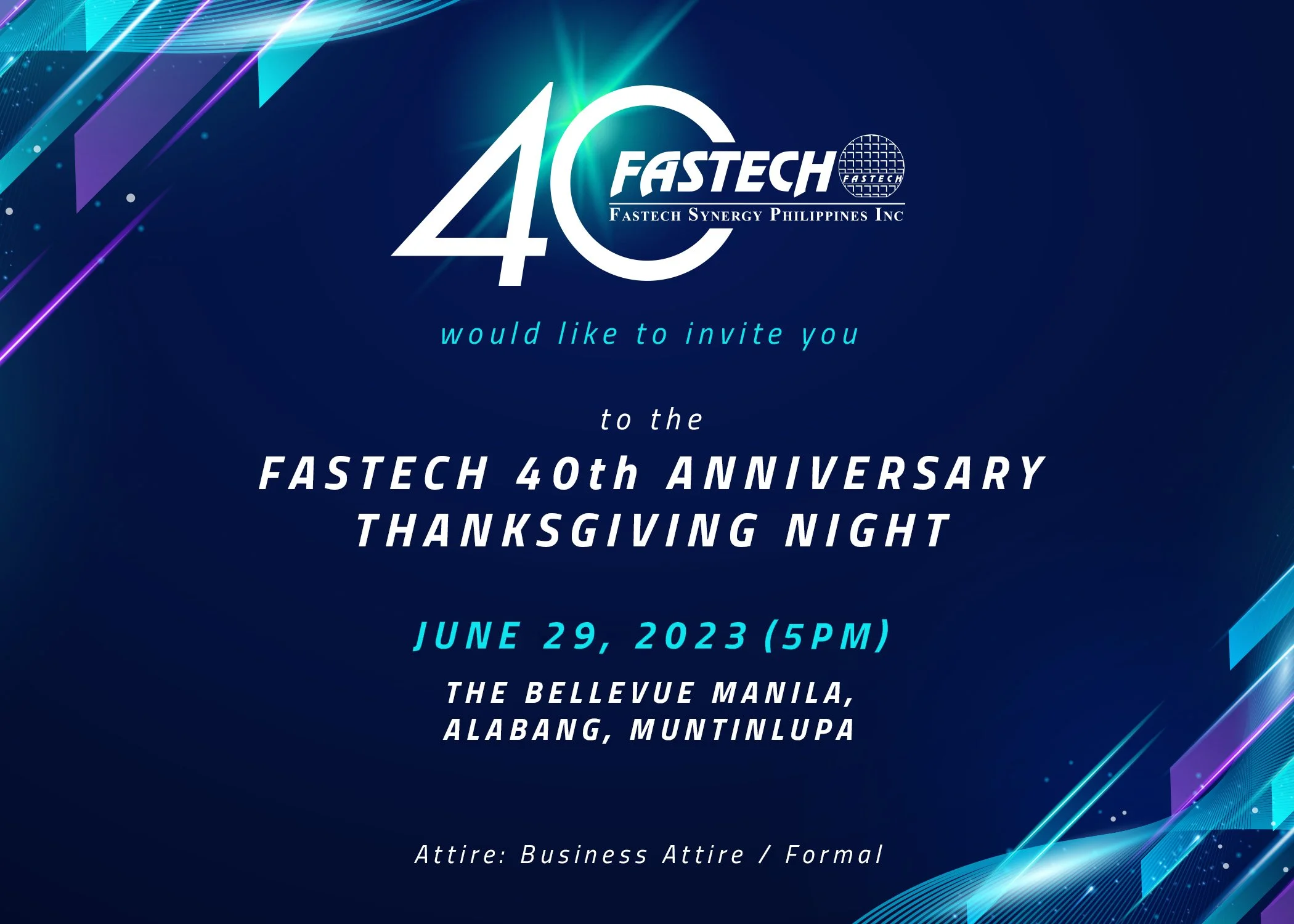 We are grateful to have been part of a significant milestone-- the 40th ...