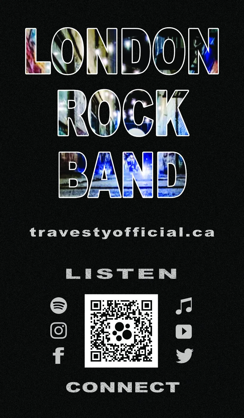 Travesty Business Card (2022) 