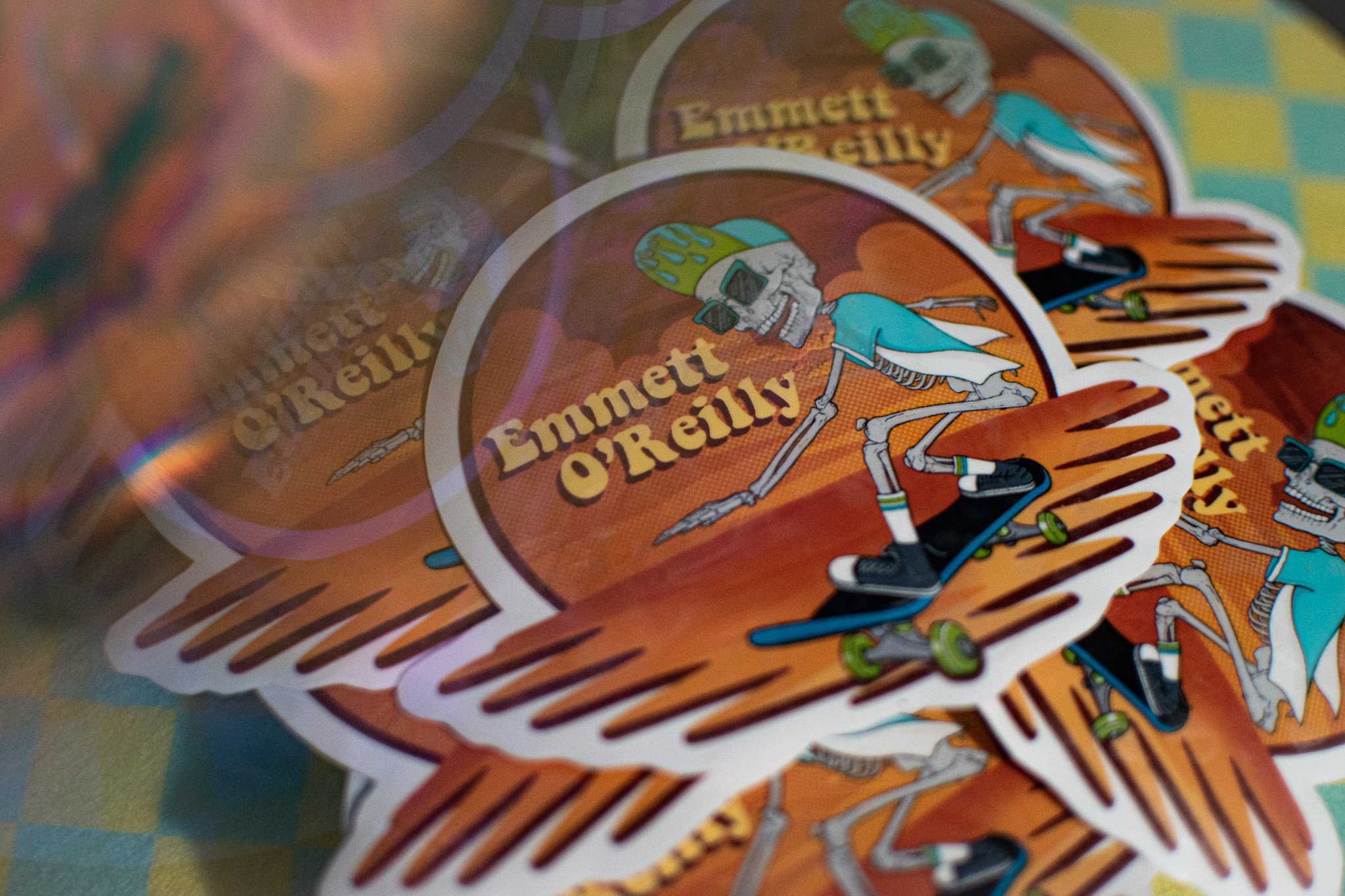 Emmett O'Reilly EP2 My Vacation: Sticker Design & Production (2022)