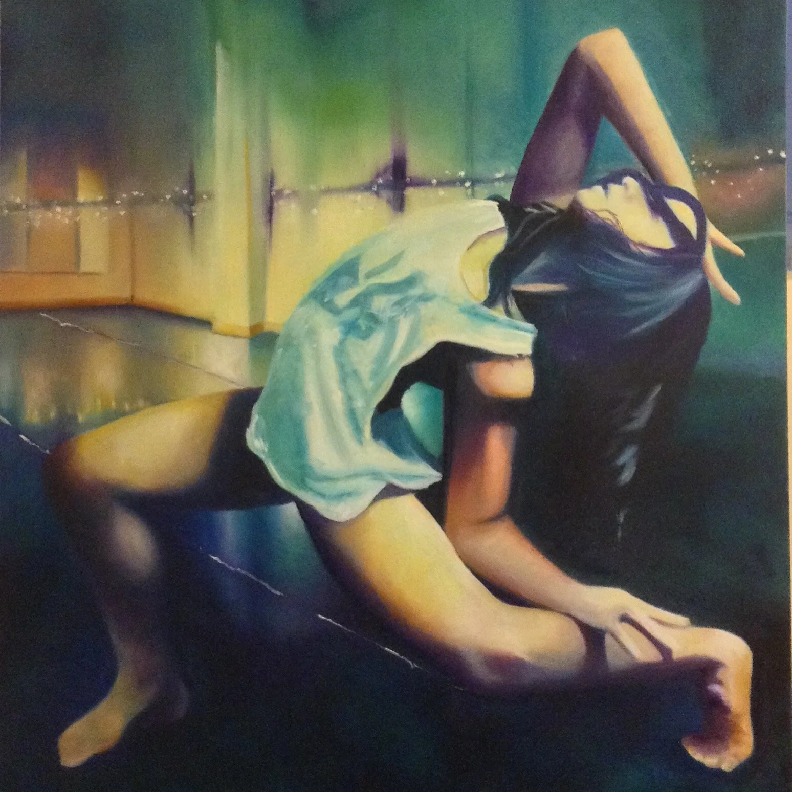 Meghan. Oil on Canvas 24x24 (2015)