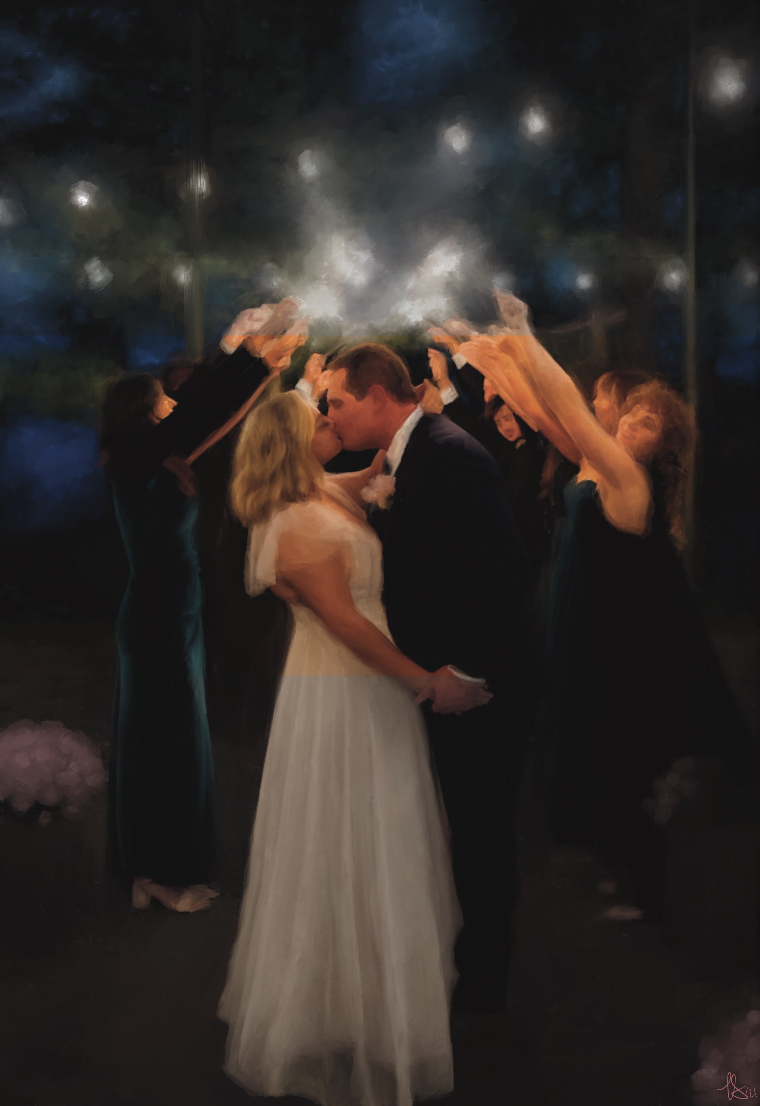 Ever After. digital painting. (2021)