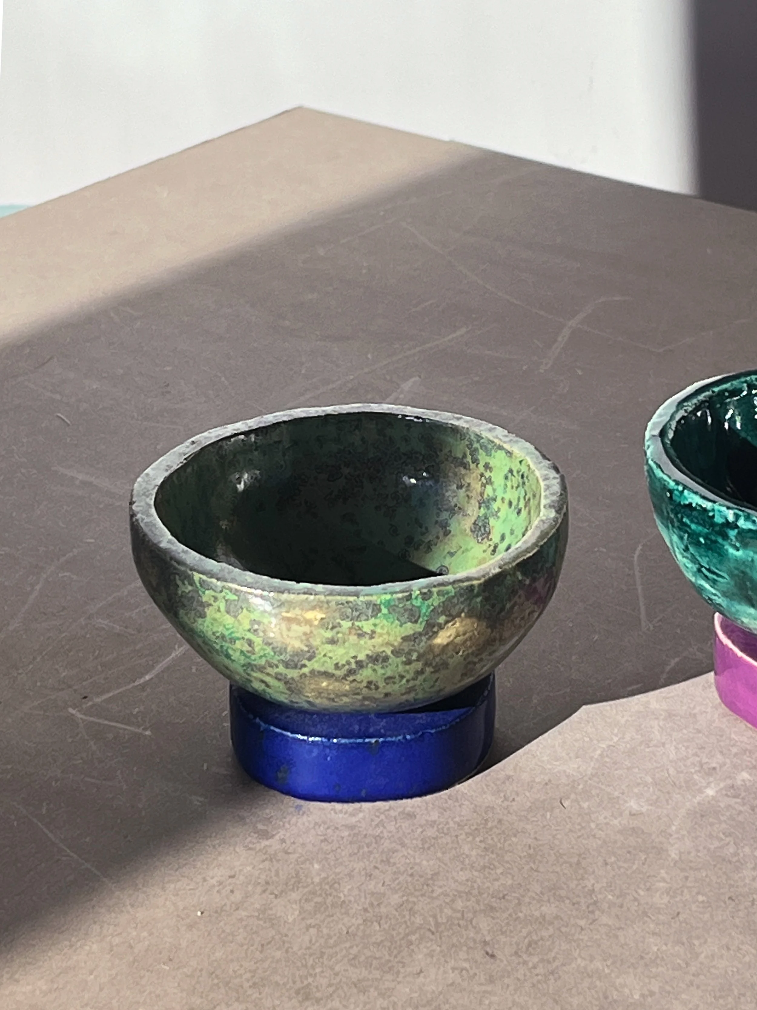 mini love, metallgrün