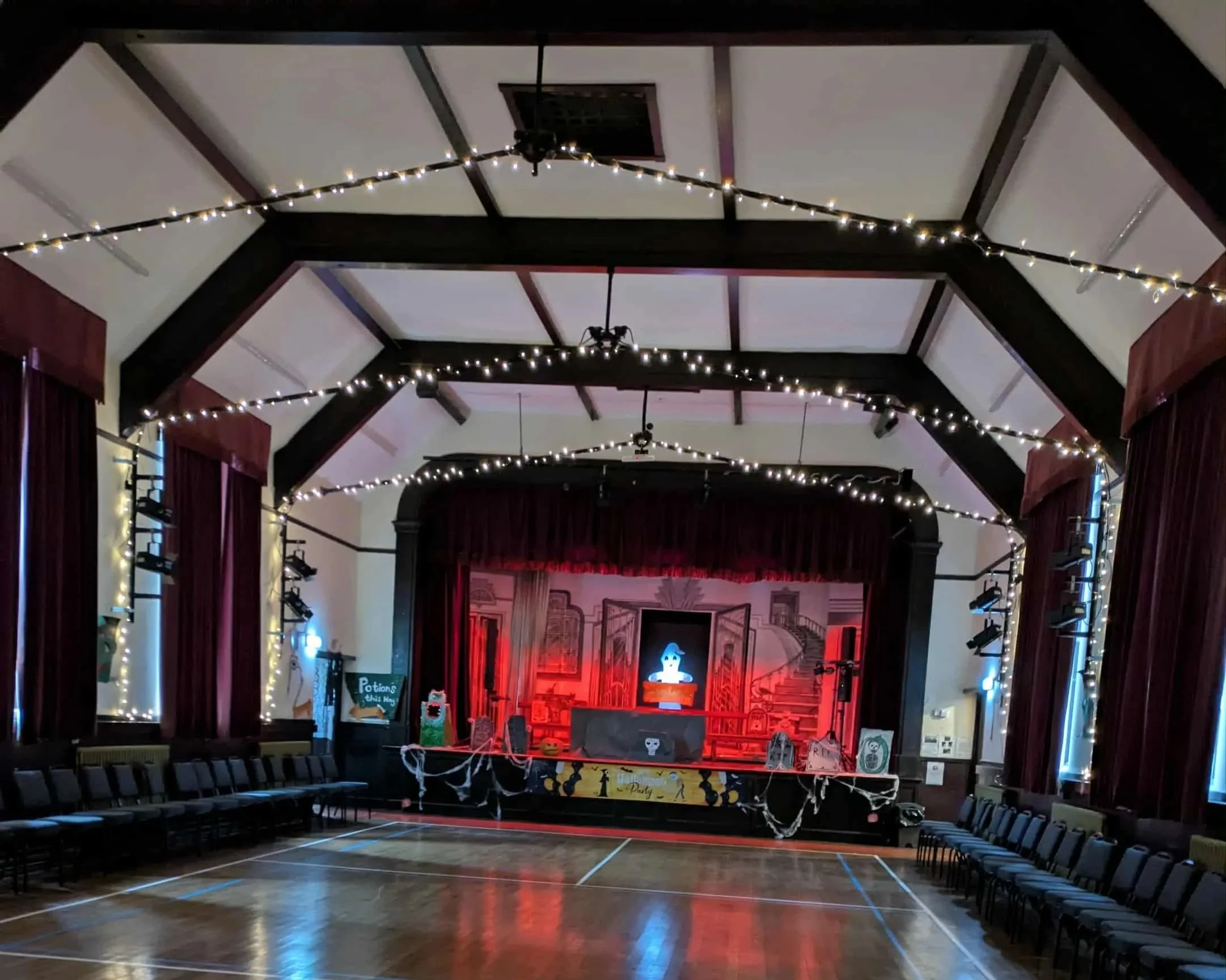 Lighting the Way At Staveley Village Hall 