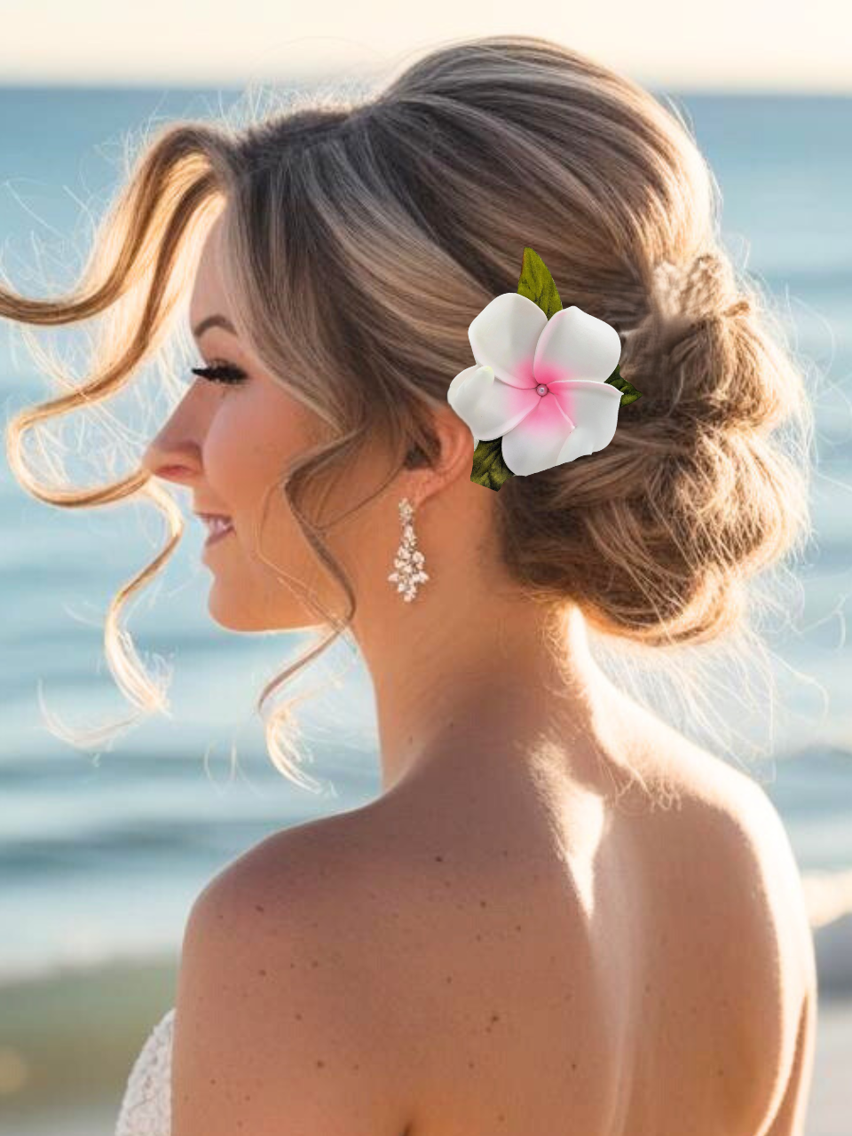 white foam plumeria pink center.png