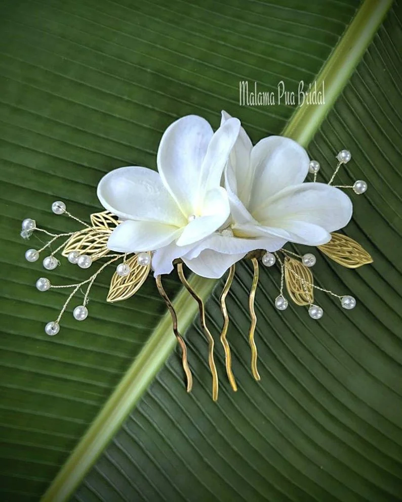 plumeria with gold leaves.jpg