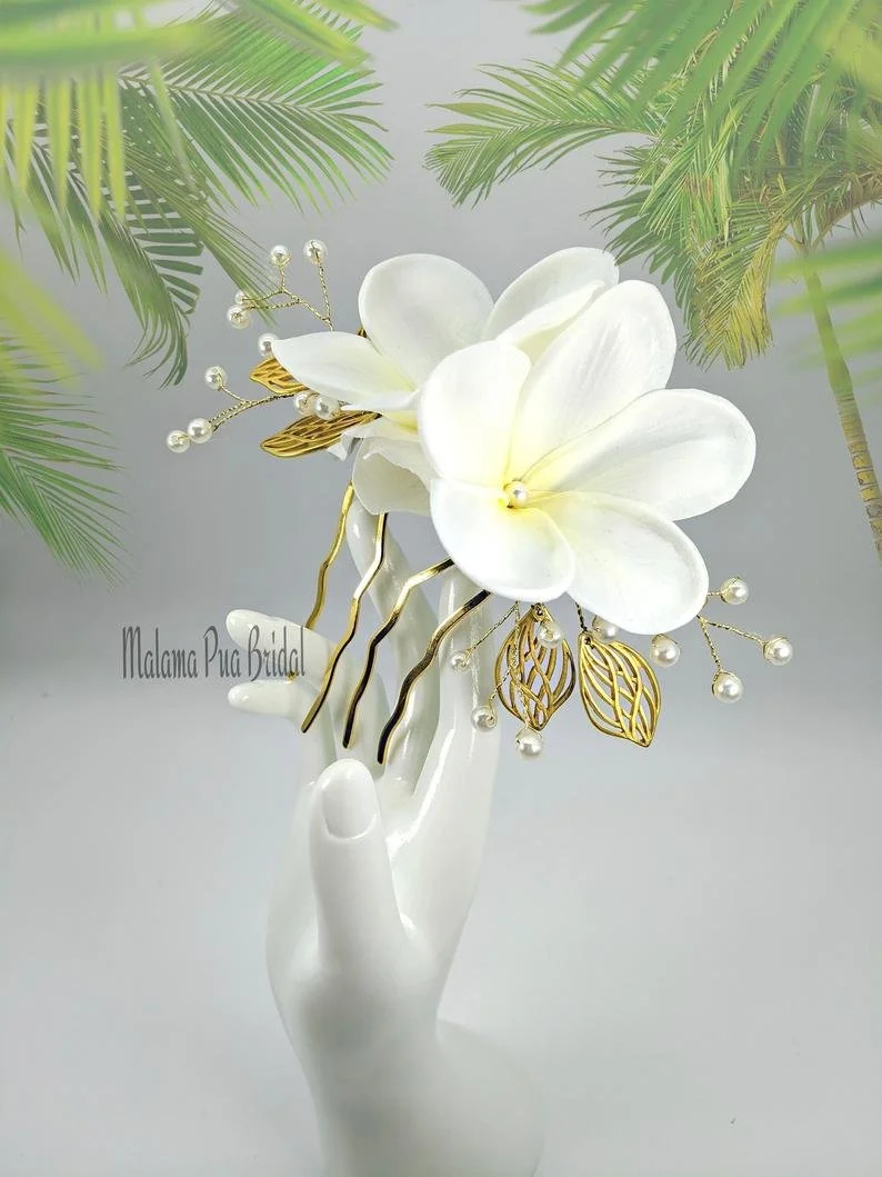 plumeria with gold leaves5.jpg