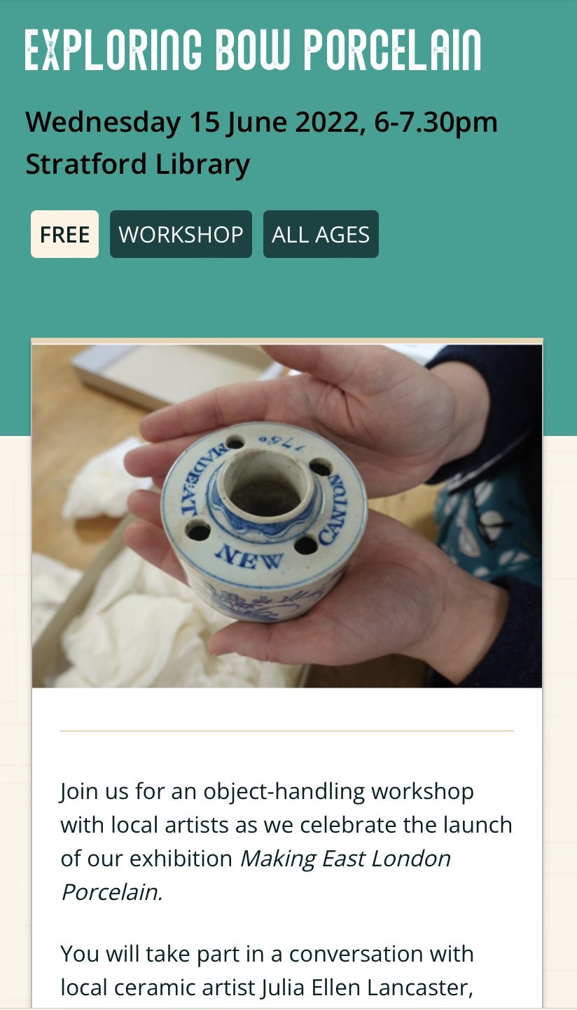 Exploring Bow Porcelain