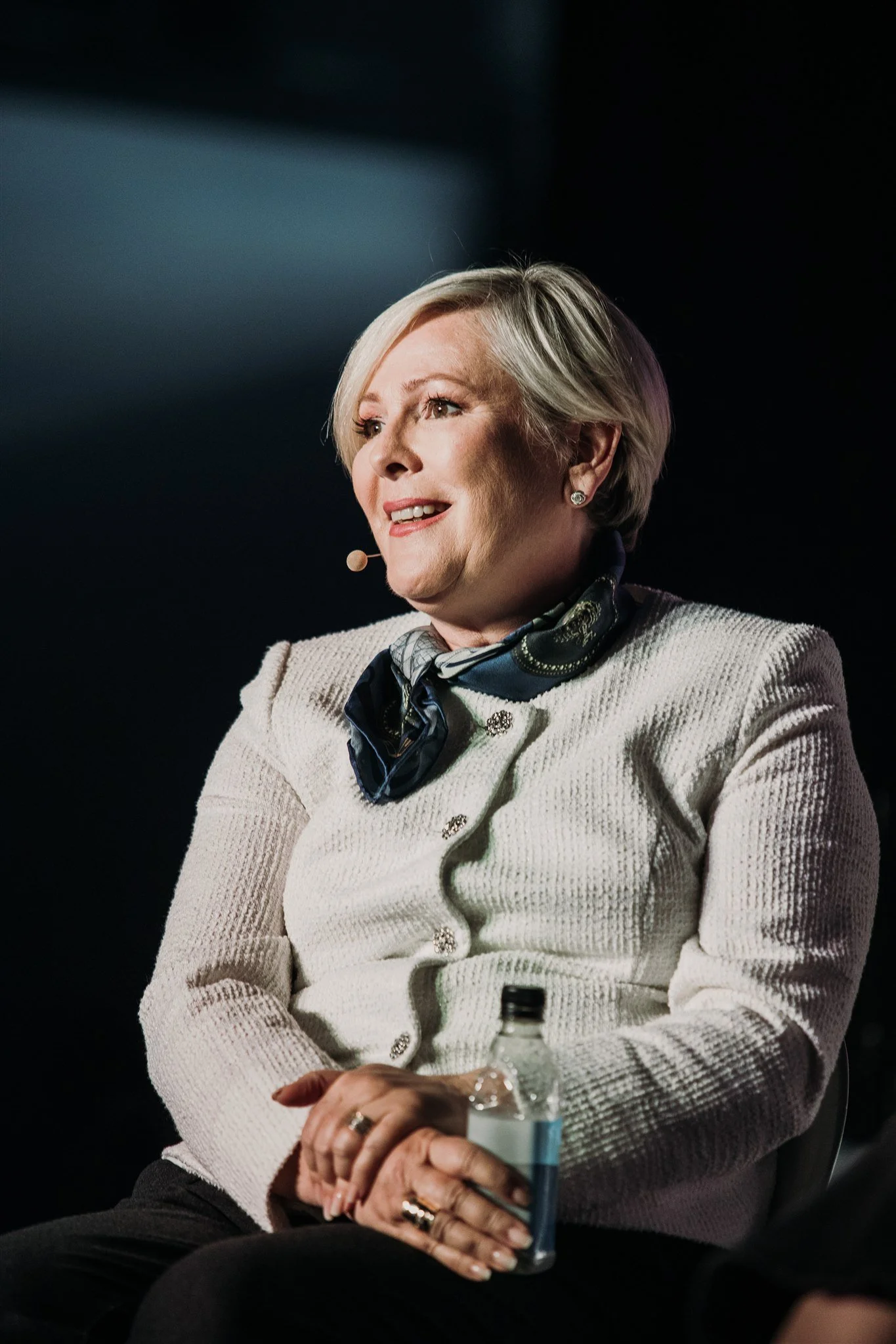 Iceland event photographer Steph Zakas -- Portrait of Iceland President Halla Tomasdottir