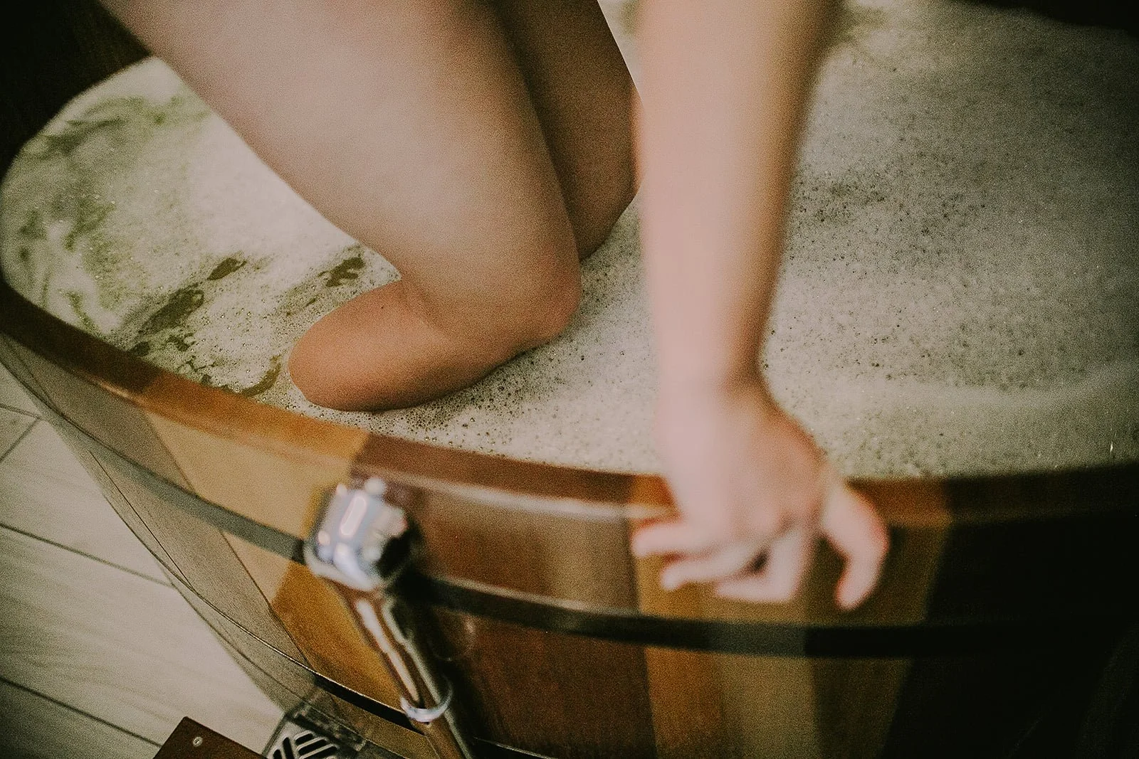 Brand photoshoot in Iceland at The Beer Spa