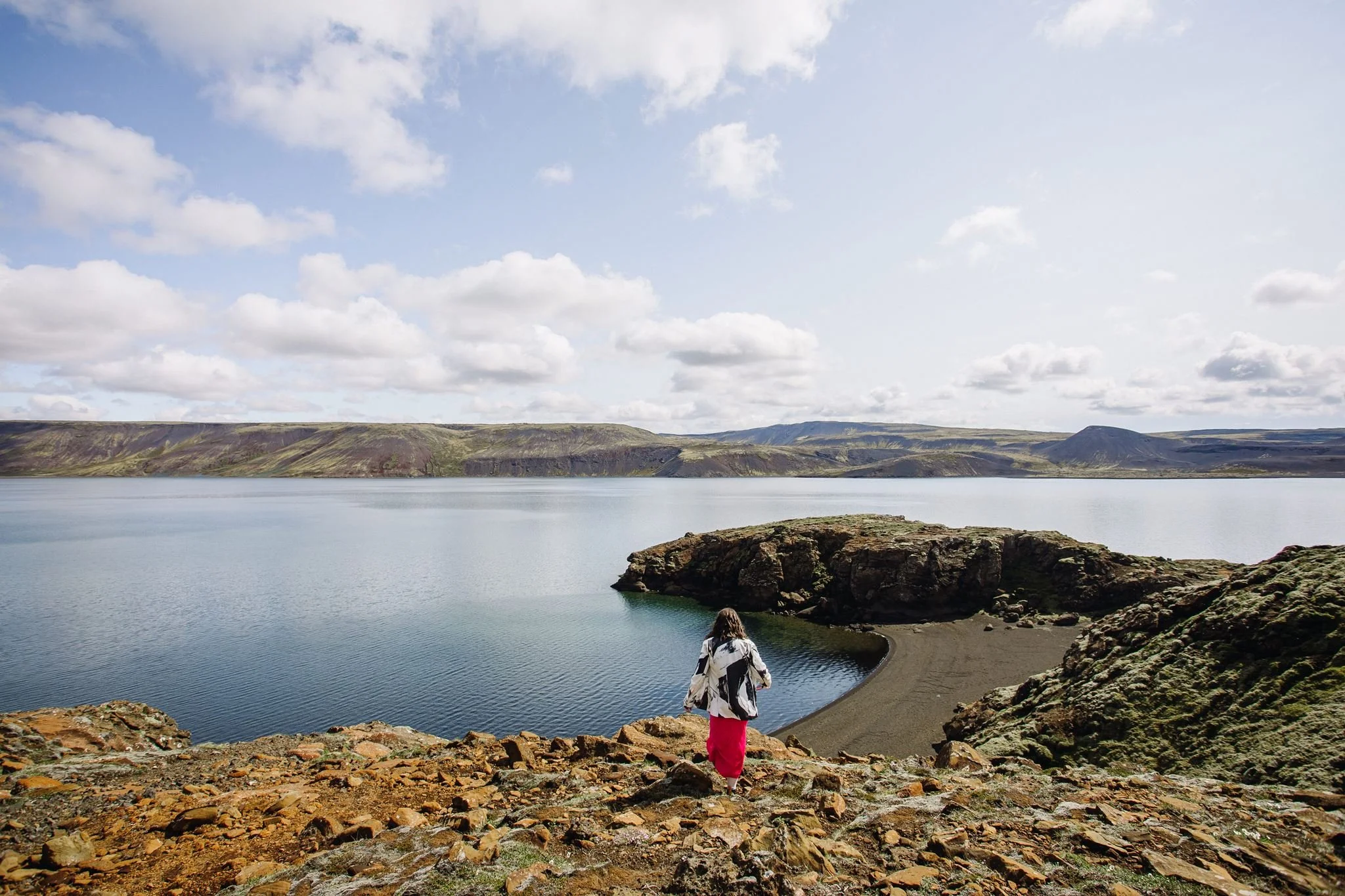 Personal Brand photoshoot in Iceland for an author and upcoming book launch marketing