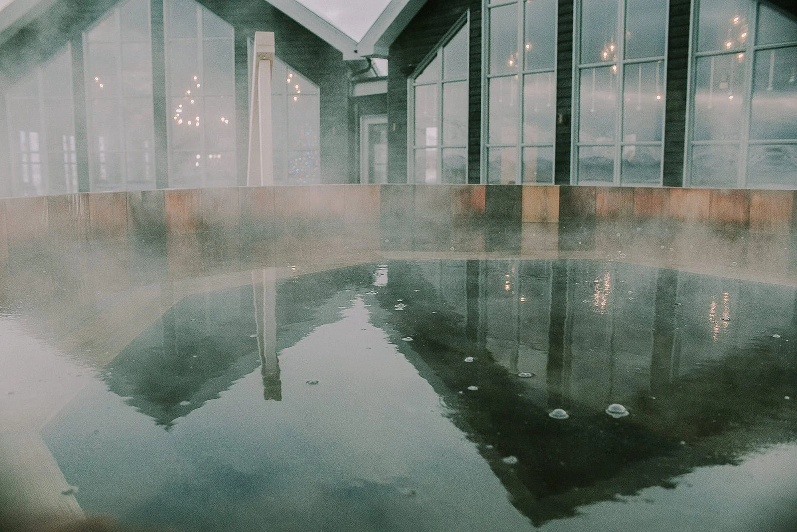 Brand photoshoot in Iceland at The Beer Spa