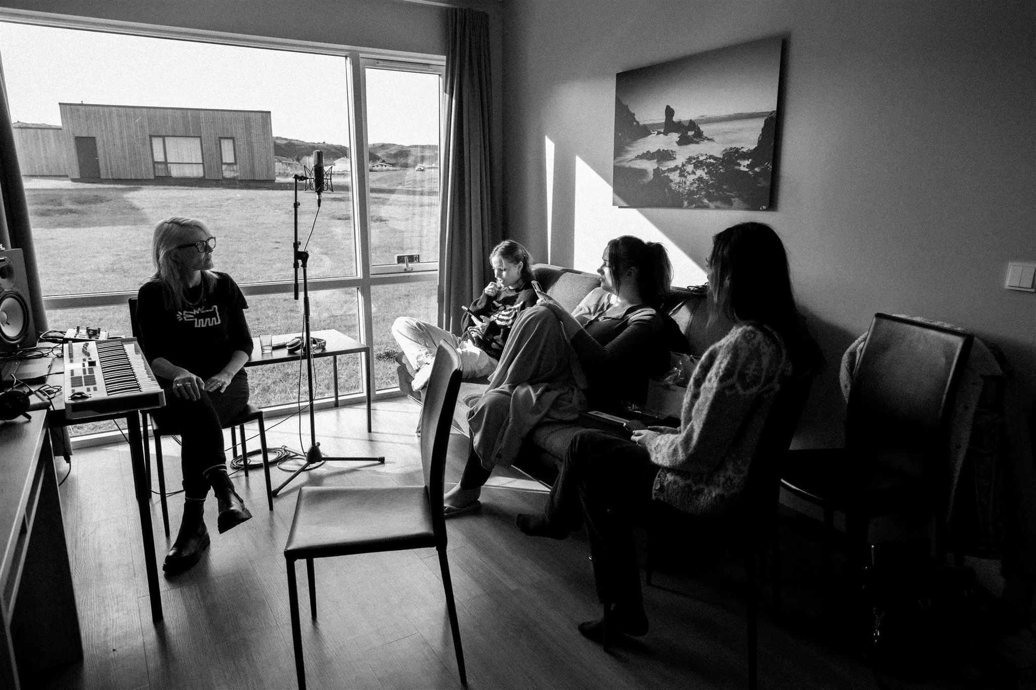 Recording Artist Producer BTS Photos in Iceland