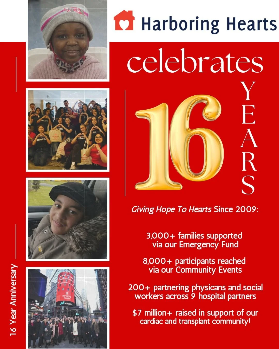 Happy 16th Heartiversary to Harboring Hearts!