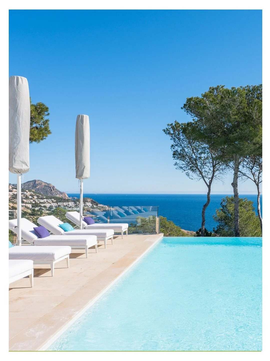 Some homes are designed around the view, whereas others feel as though they&rsquo;ve been placed gently within it.

Villa Celeste sits quietly at the edge of the coastline, where the horizon becomes part of everyday life and the line between land, wa