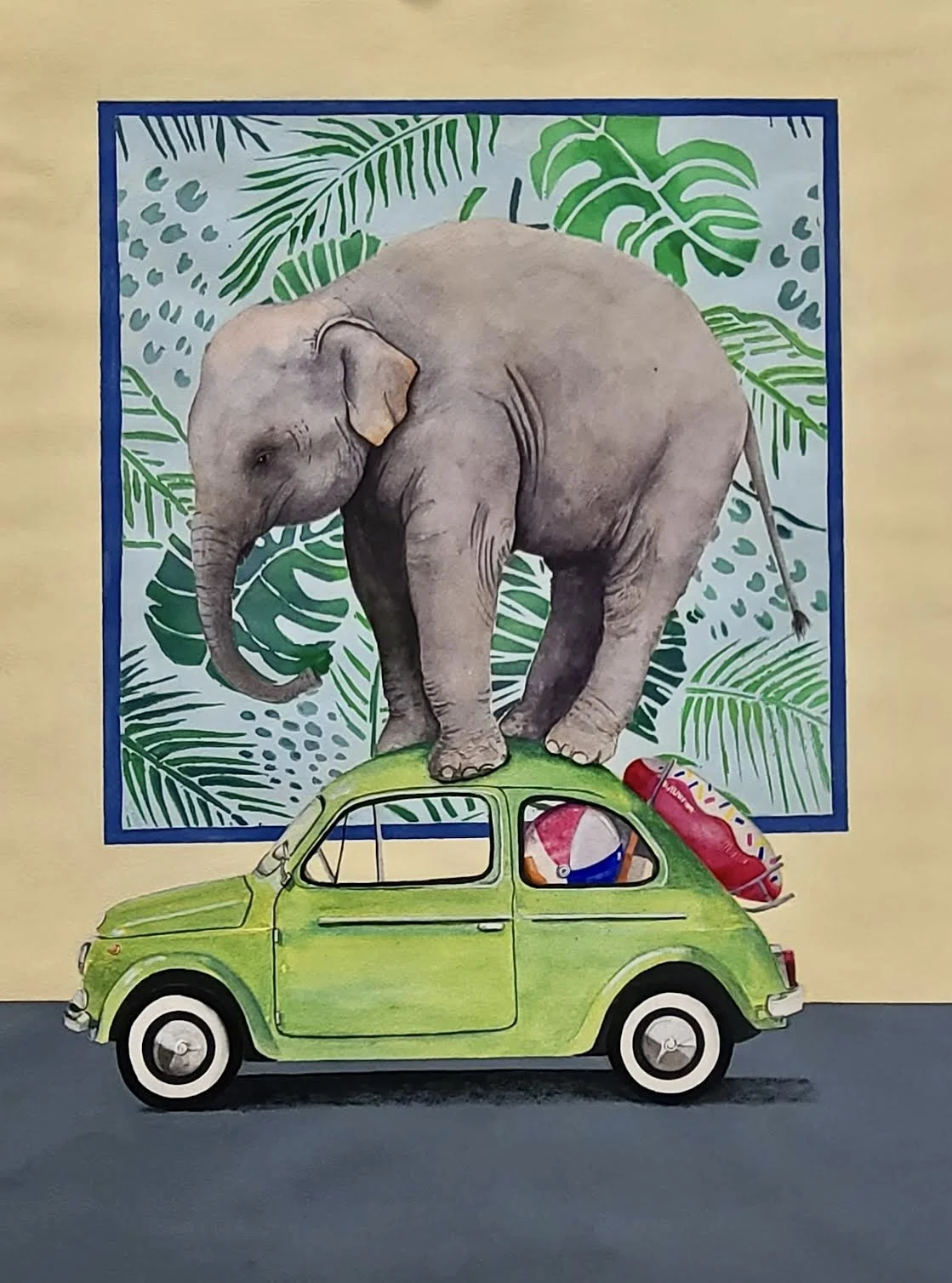 "Road Trip" 16X20 in.