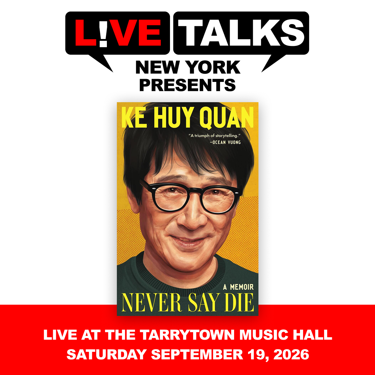 Ke Huy Quan: "Never Say Die"