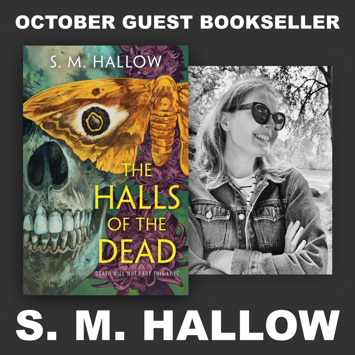 October Guest Bookseller: S.M. Hallow
