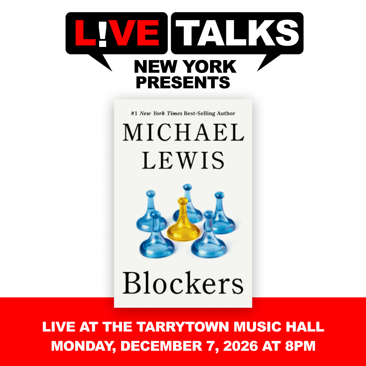 Michael Lewis Live at the Tarrytown Music Hall