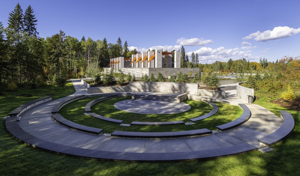 Aga Khan Garden at the University of Alberta Botanic Garden, Edmonton, Canada (with NBWLA)