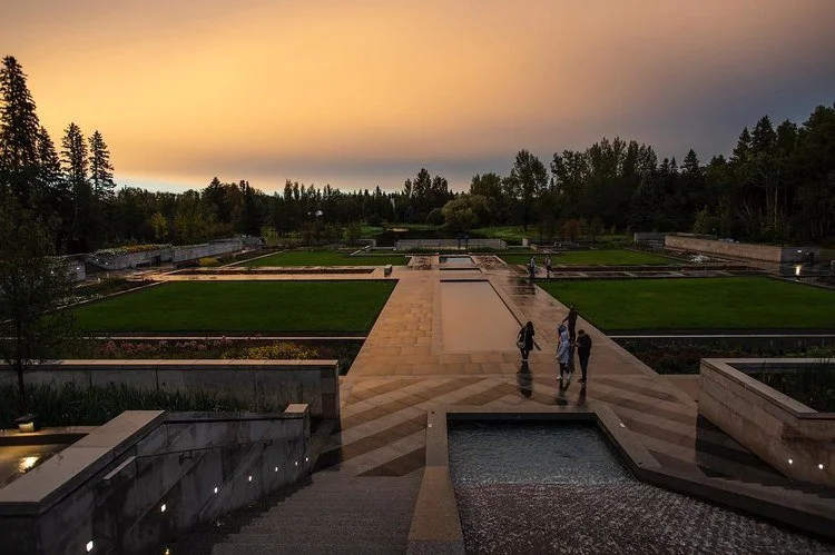 Aga Khan Garden, University of Alberta Botanic Garden, Alberta, Canada (with NBWLA)