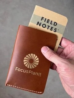 Custom Leather Field Notes Sheath — Custom Logo or Personalization | Corporate Gifts & Everyday Carry