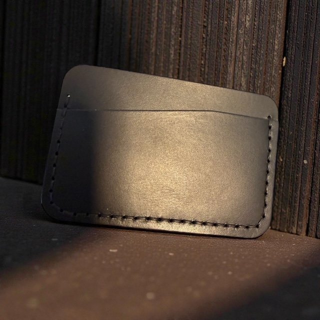 Custom Leather Card Holder, Handmade leather wallet, Minimalist Wallet, personalized gift