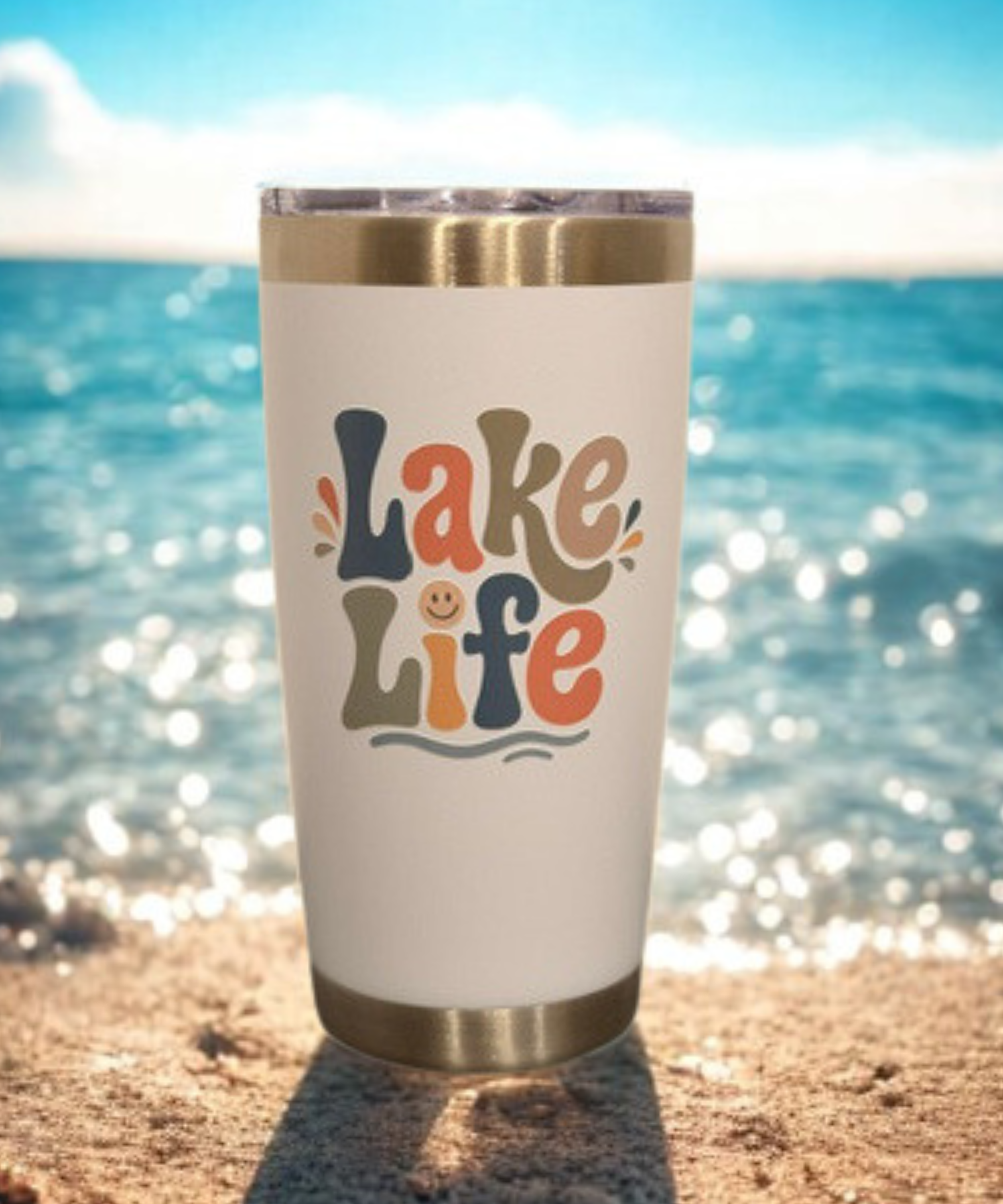 White - Lake life Retro.png