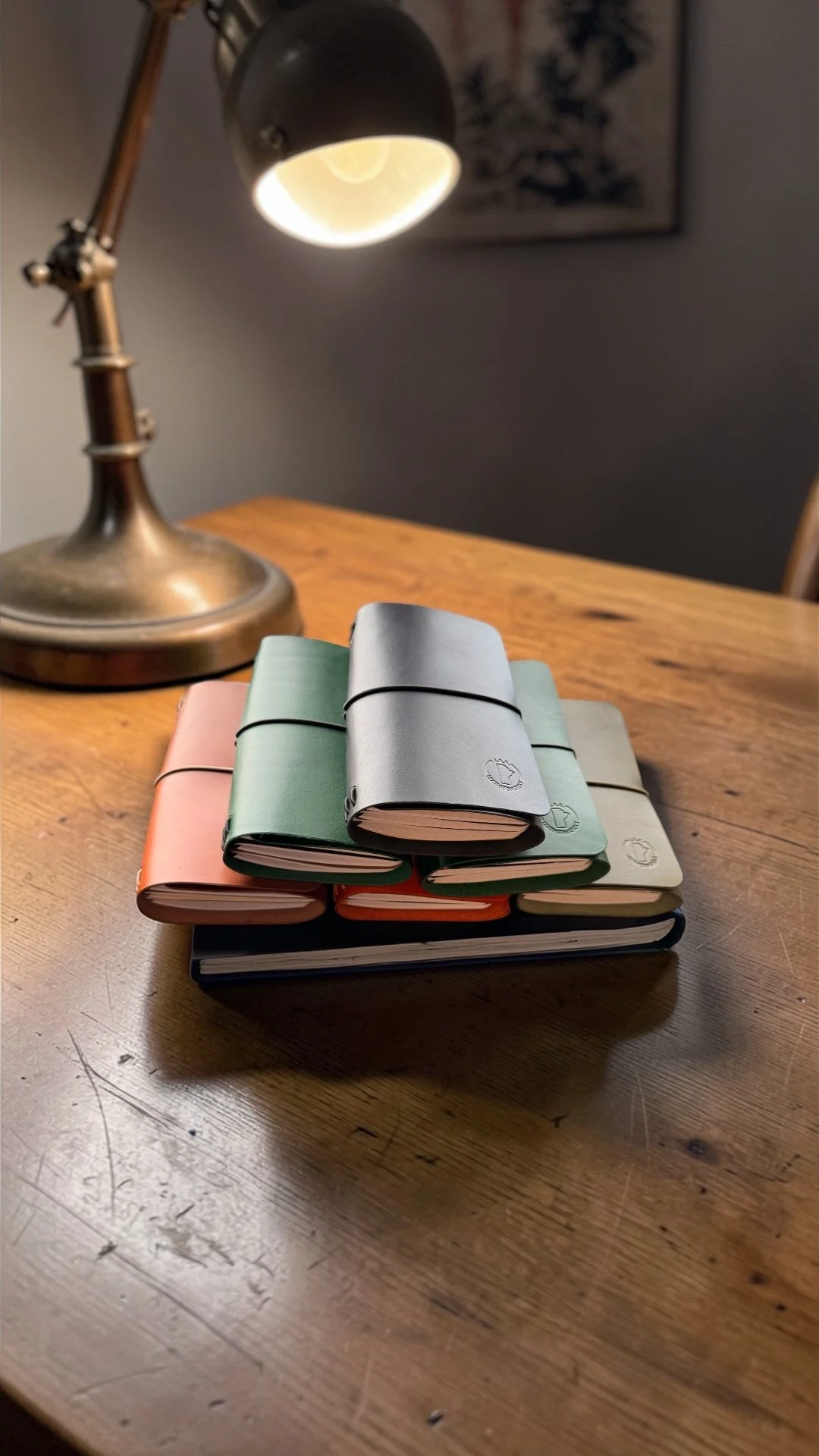 Leather notebook cover for Field Notes and pocket notebooks