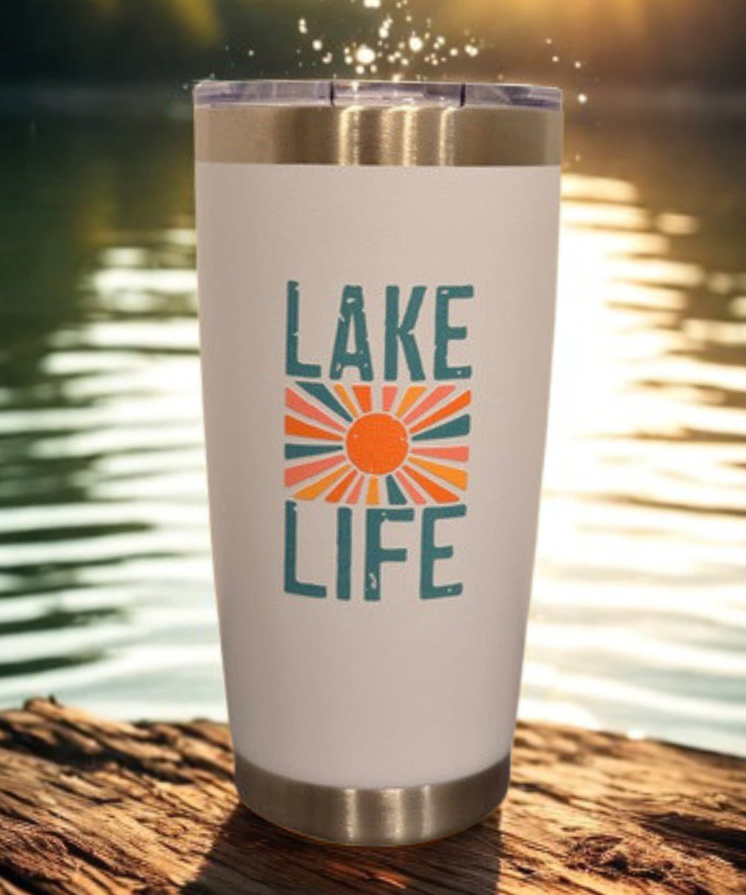 White -  Lake Life Sun.png