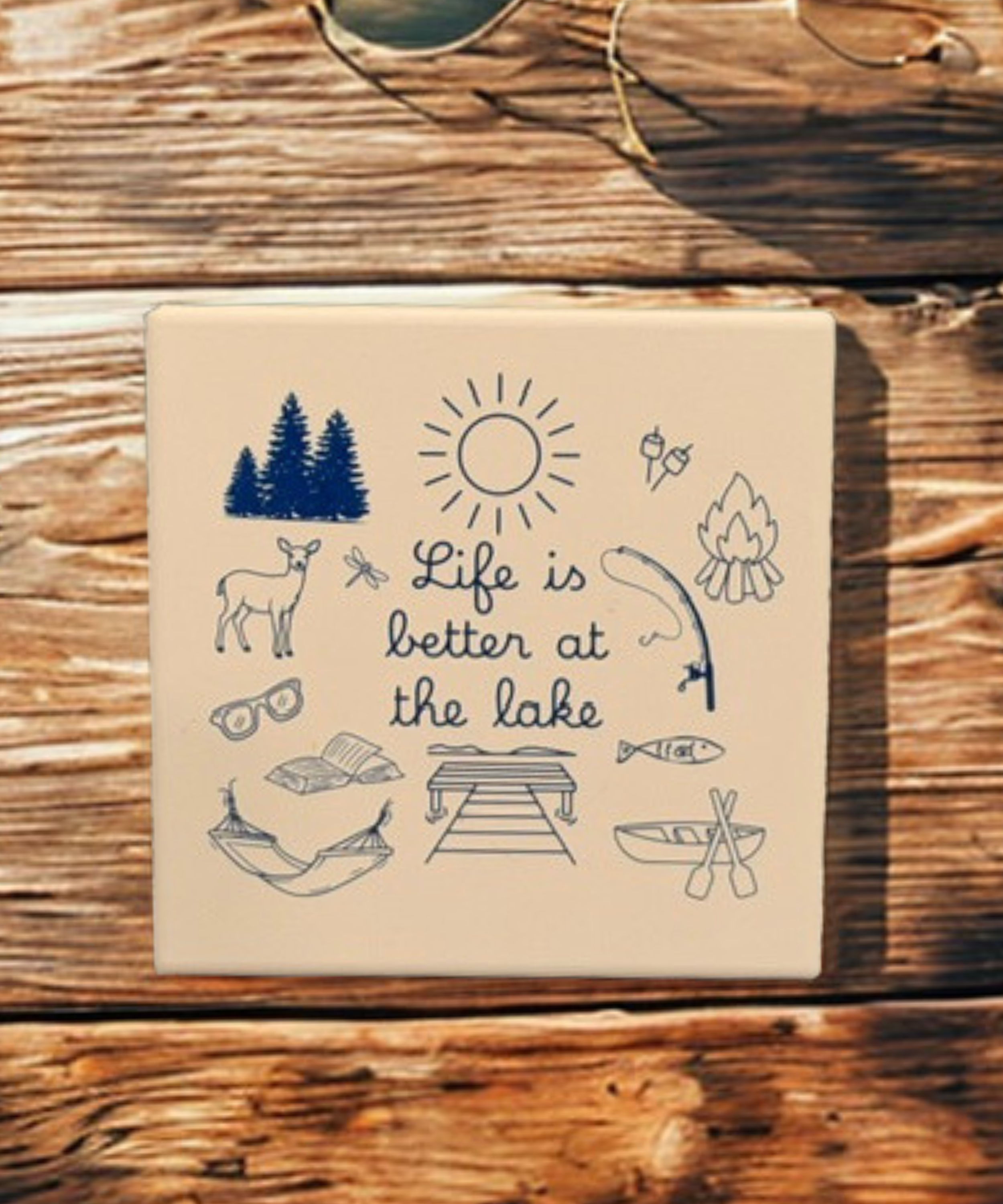 Square Ceramic - Life is better at the lake blue.png