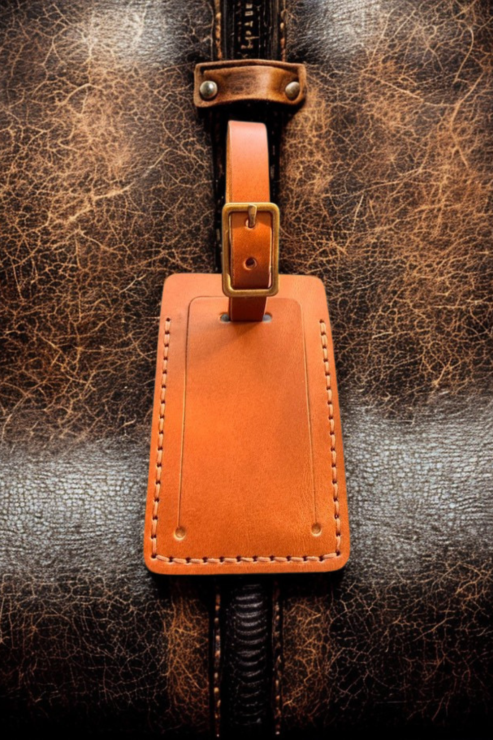 Leather Luggage Tag – Custom Made