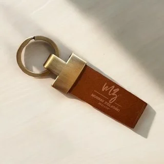 Custom Leather Key Loop