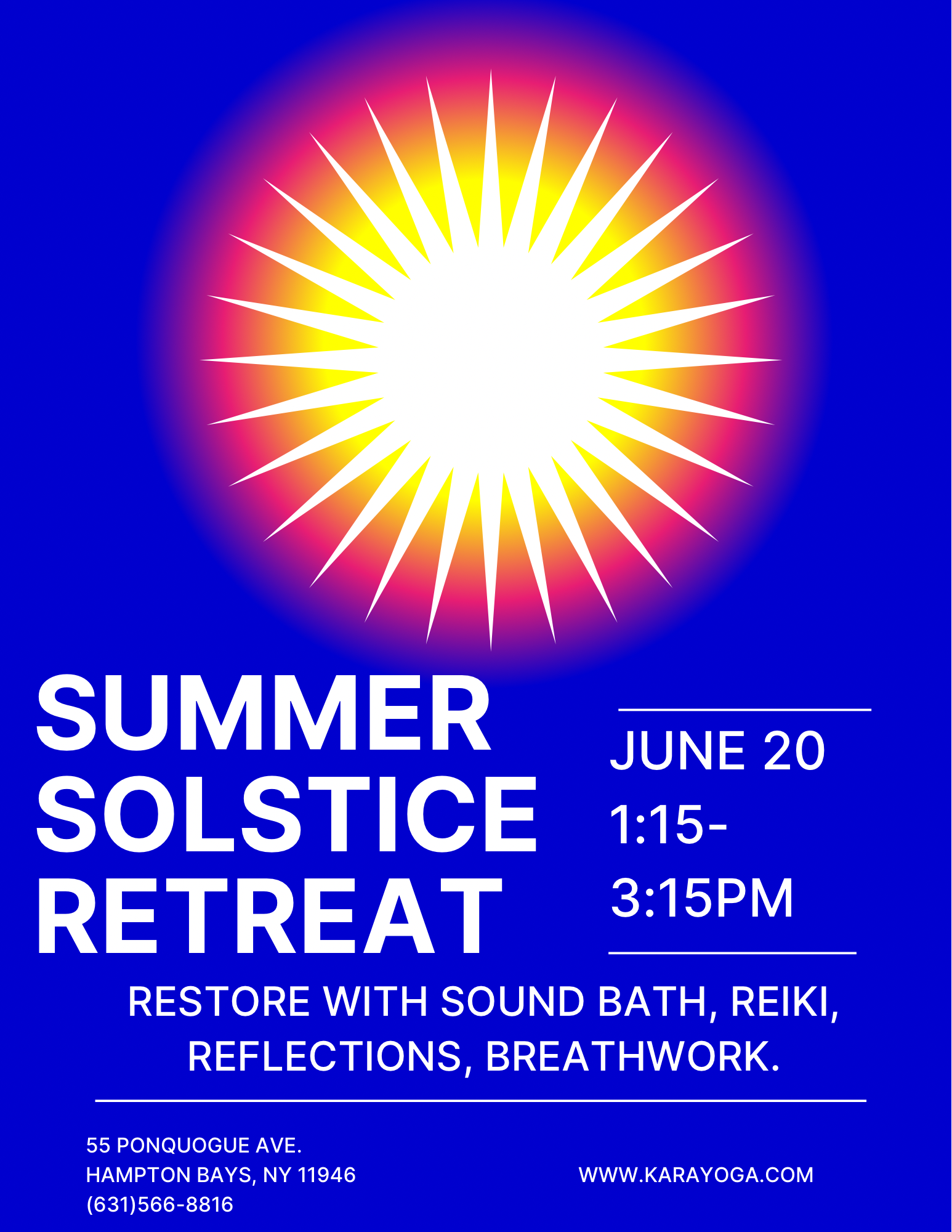 Summer Solstice Retreat