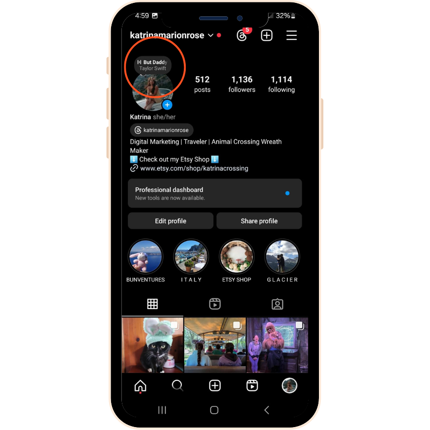 Now you have learned how to get music on your Instagram Notes.