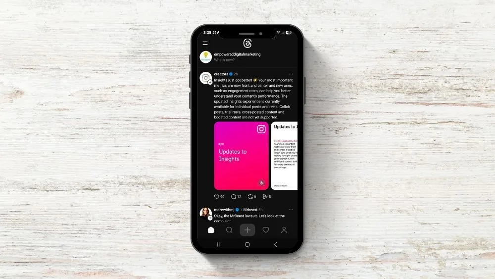 threads app screenshot