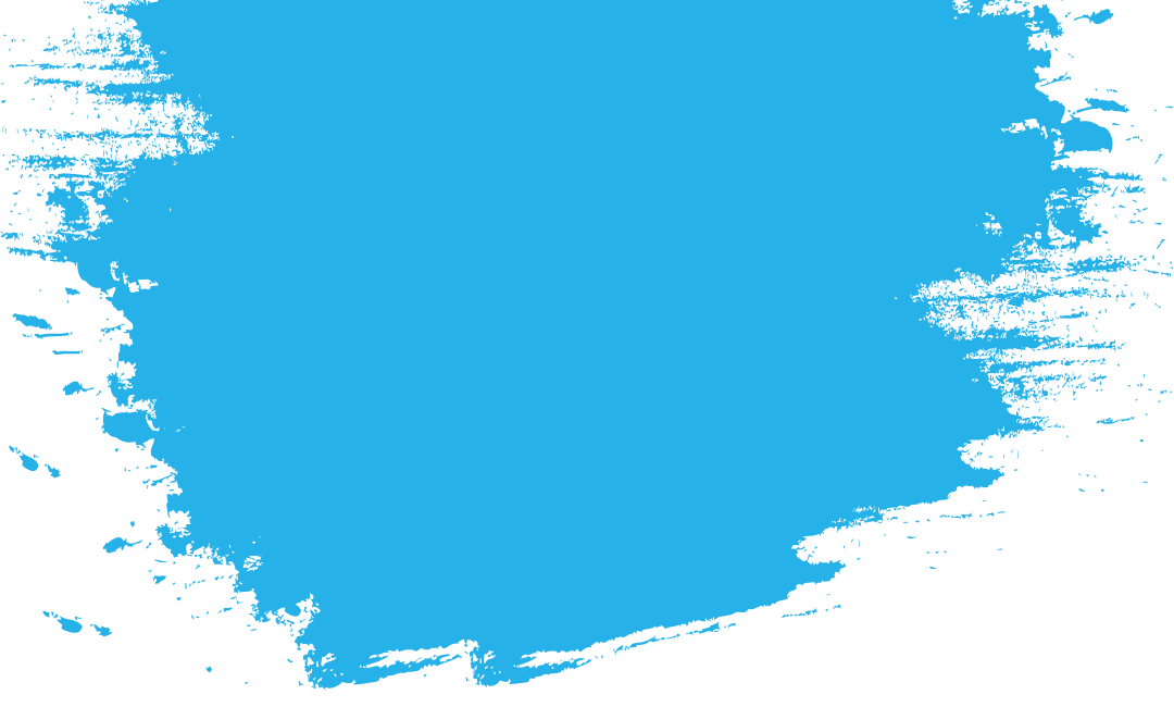 Blue paint splatter 2