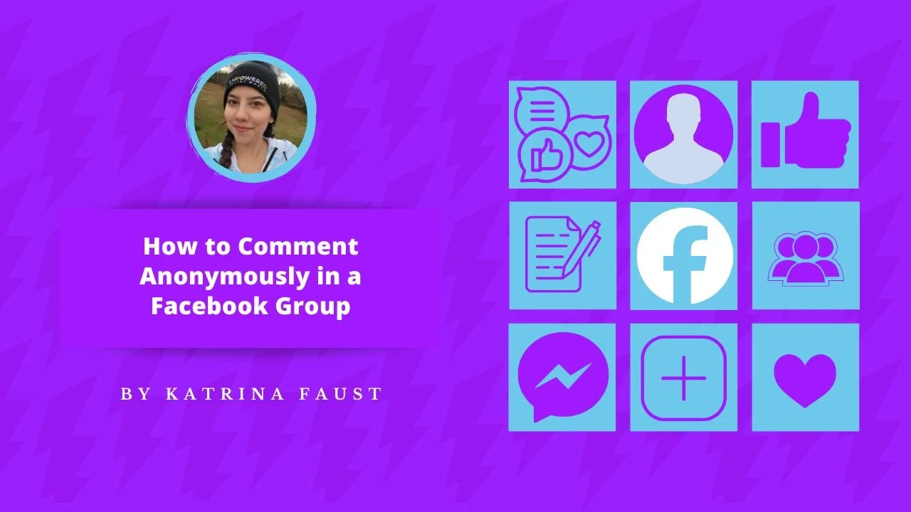 how to comment anonymously on facebook group title graphic