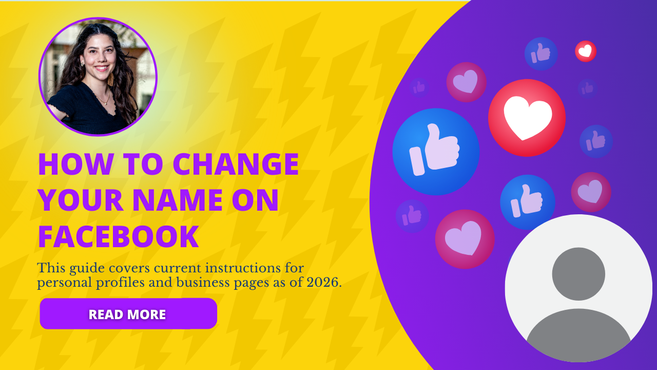 How to Change Your Name on Facebook